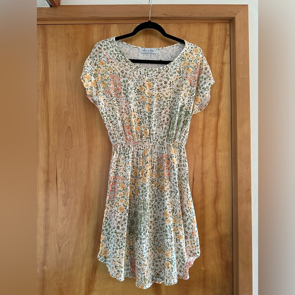 Eden in Love Boutique • Floral Dress• Size Small